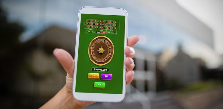 Pengguna sedang menikmati permainan slot online bersama teman